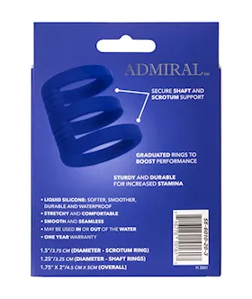 Admiral Triple Cock Cage