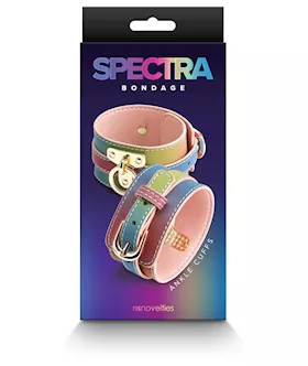 Spectra Bondage Ankle Cuff Rainbow