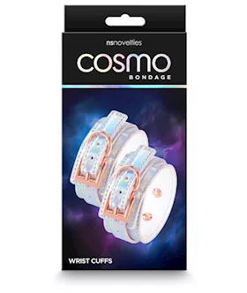 Cosmo Bondage Wrist Cuffs Rainbow