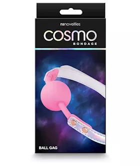 Cosmo Bondage Ball Gag Rainbow