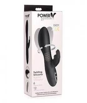 Curve Novelties Power Bunnies Dizzy Rotating Vibrator Wrotating Beads