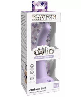 Dillio Platinum Curious Five G-spot Dildo
