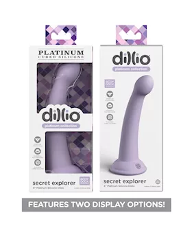 Dillio Platinum Secret Explorer G-spot Dildo