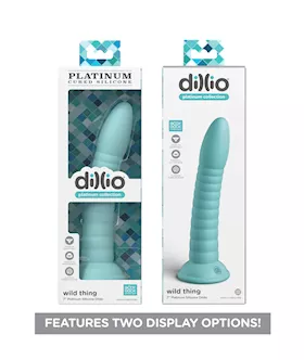 Dillio Platinum Wild Thing G-spot Dildo