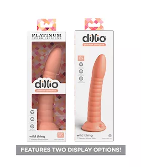 Dillio Platinum Wild Thing G-spot Dildo