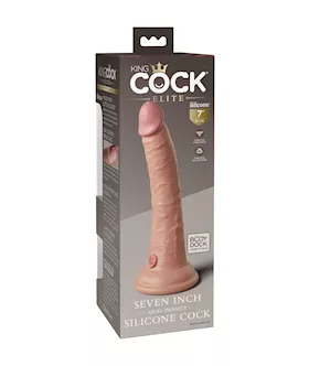 King Cock Elite Dual Density Silicone Dildo
