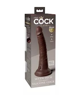 King Cock Elite Dual Density Silicone Dildo
