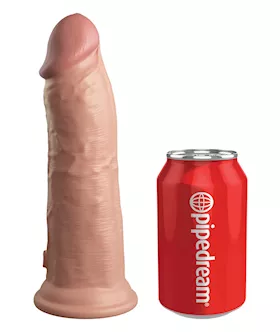 King Cock Elite Dual Density Silicone Dildo