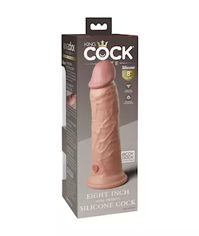 King Cock Elite Dual Density Silicone Dildo