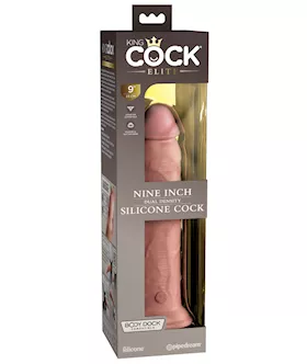 King Cock Elite Dual Density Silicone Dildo
