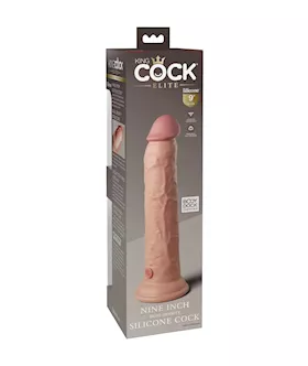 King Cock Elite Dual Density Silicone Dildo