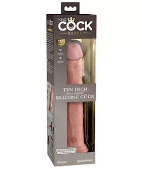 King Cock Elite Dual Density Silicone Dildo