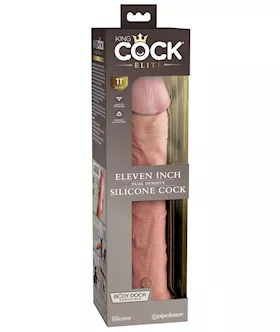 King Cock Elite Dual Density Silicone Dildo