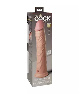 King Cock Elite Dual Density Silicone Dildo