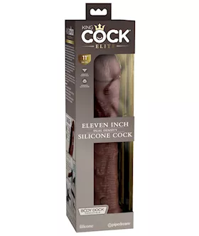 King Cock Elite Dual Density Silicone Dildo