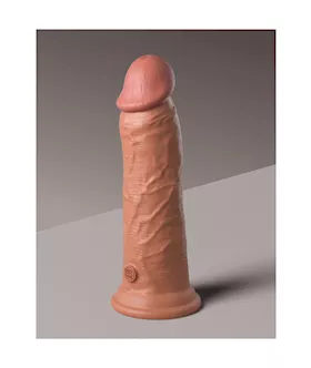 King Cock Elite Dual Density Vibe Silicone Dildo