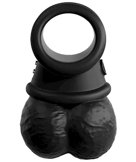 King Cock Elite Vibrating Crown Jewels