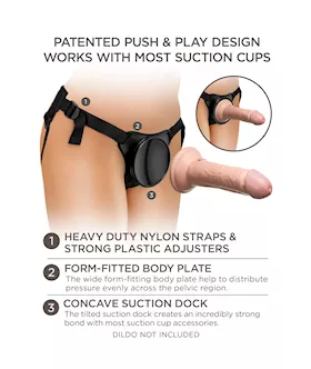 King Cock Elite Beginner's Body Dock Strap-on Harness