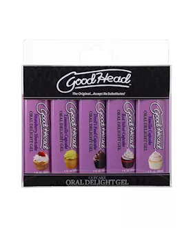 GoodHead Oral Delight Gel  Cupcakes  5 pack