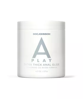 APlay Extra Thick Anal Glide Cushioning OilBased Formula 45 oz 127g