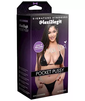 Signature Strokers Girls Of Social Media Lexi2legit Ultraskyn Pocket Pussy