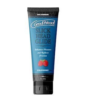 Goodhead Slick Head Glide Strawberry 4 Oz