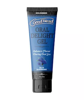 Goodhead Oral Delight Gel Blue Raspberry 4 Oz