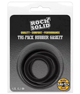 Rock Solid Tri Pk Rubber Gasket Black