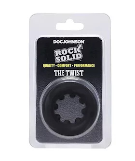 Rock Solid The Twist Silicone Cock Ring