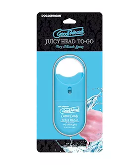 Goodhead Juicy Head Dry Mouth Spray To-go Cotton Candy