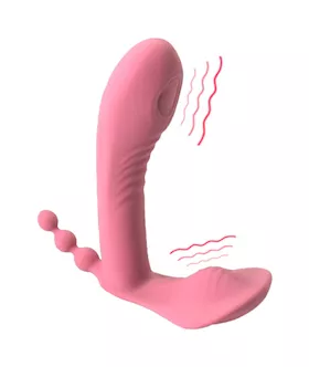 Beaded Remote Controlled Wearable Tapping Vibrator