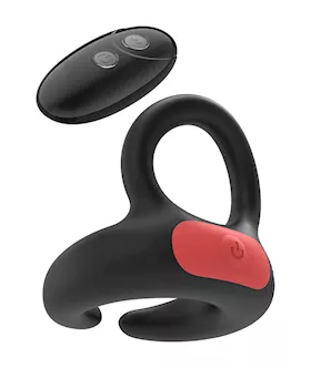 Kinki Hush Vibrating Cock Ring with Remote