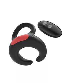 Kinki Hush Vibrating Cock Ring With Remote