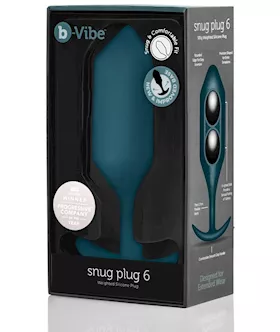 B-vibe Snug Plug 6 Marine
