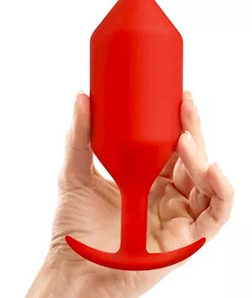 B-vibe Snug Plug 6 Red