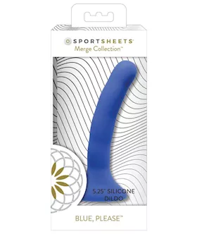 Please Silicone Dildo Blue