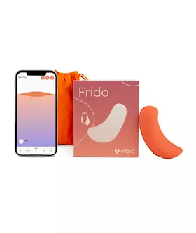 Frida Lay On Vibrator App Controlled Peach