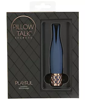Pillow Talk Secrets Playful Massager Blue