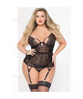 Simply Gorgeous 2-piece Bustier Set 