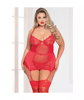 Mesh Teddy Peek-a-bow