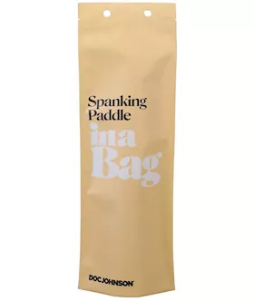Spanking Paddle In A Bag Black