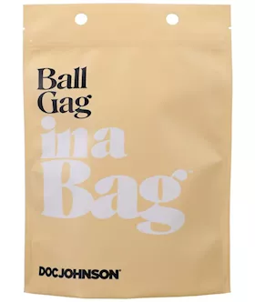 Ball Gag In A Bag Black