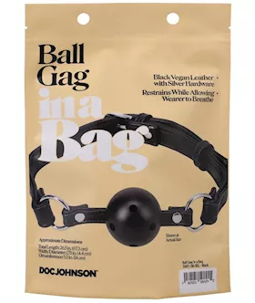 Ball Gag In A Bag Black