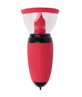 Play Swirling Suction Cup Vibrator With Bullet