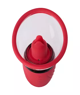 Play Swirling Suction Cup Vibrator With Bullet