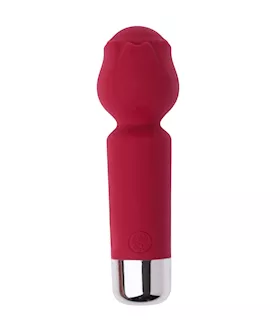 Play Rose Mini Wand Vibrator