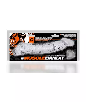 Muscle Bandit Slimmest Muscle Cocksheath Clear