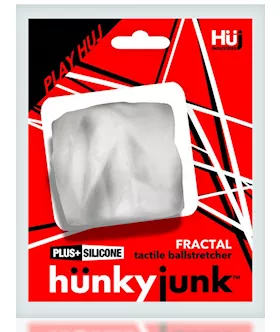 Hunkyjunk Fractal Tactile Ballstrtcher Clear Ice