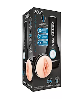 Zolo Power Stroker Vibrating Masturbator