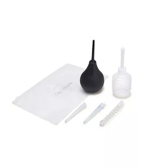 CleanScene  225ml 4pc Anal Douche Set with Flexible Tip Head